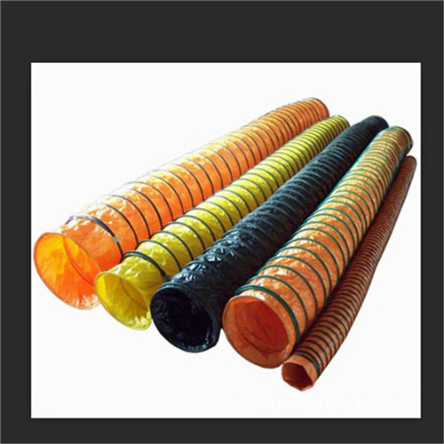生產PVC阻燃防靜電礦用正壓風筒、正壓導風筒采用圓筒供應